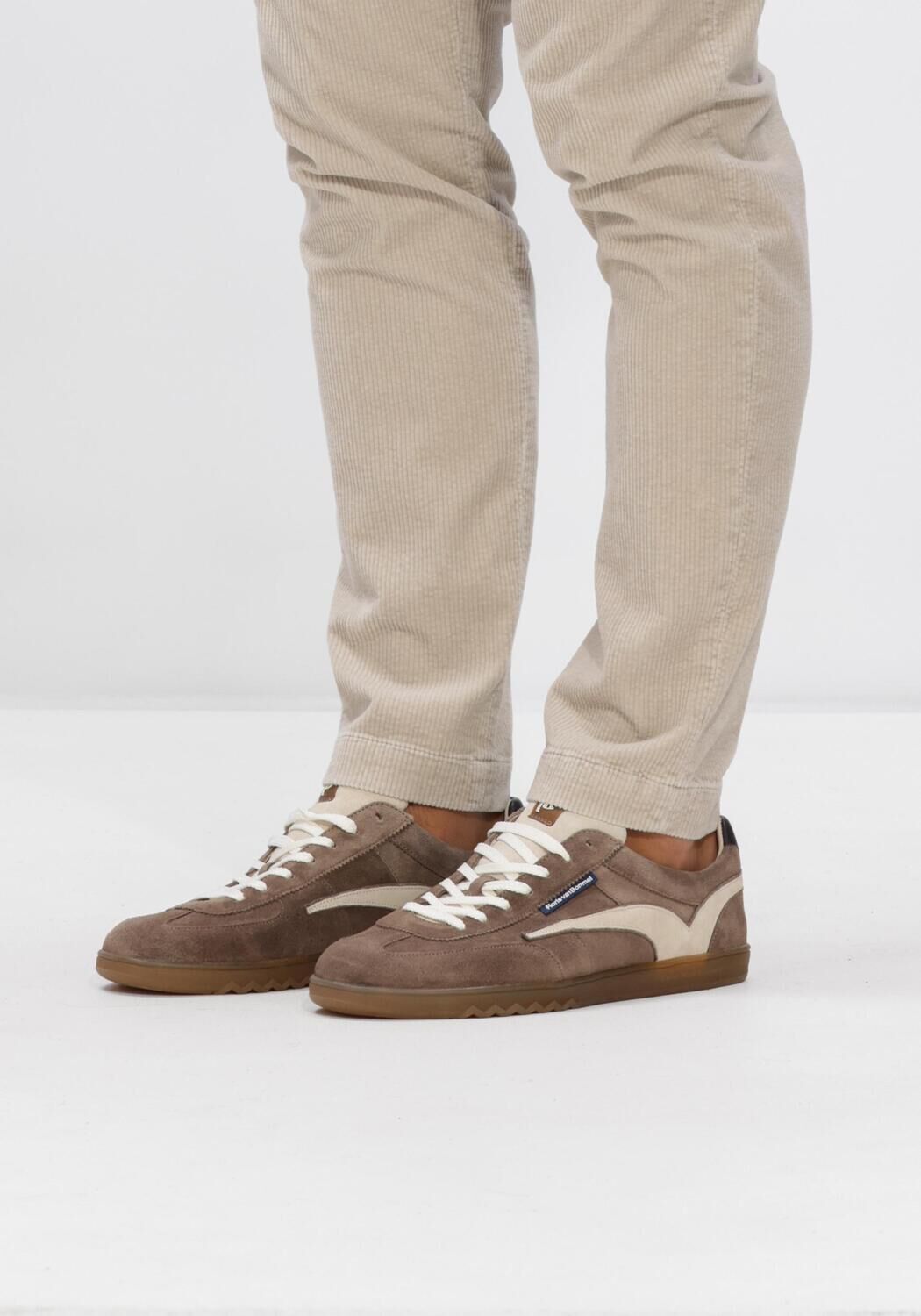 Taupe FLORIS VAN BOMMEL Lage sneakers SFM-10224 DE ZALER - large