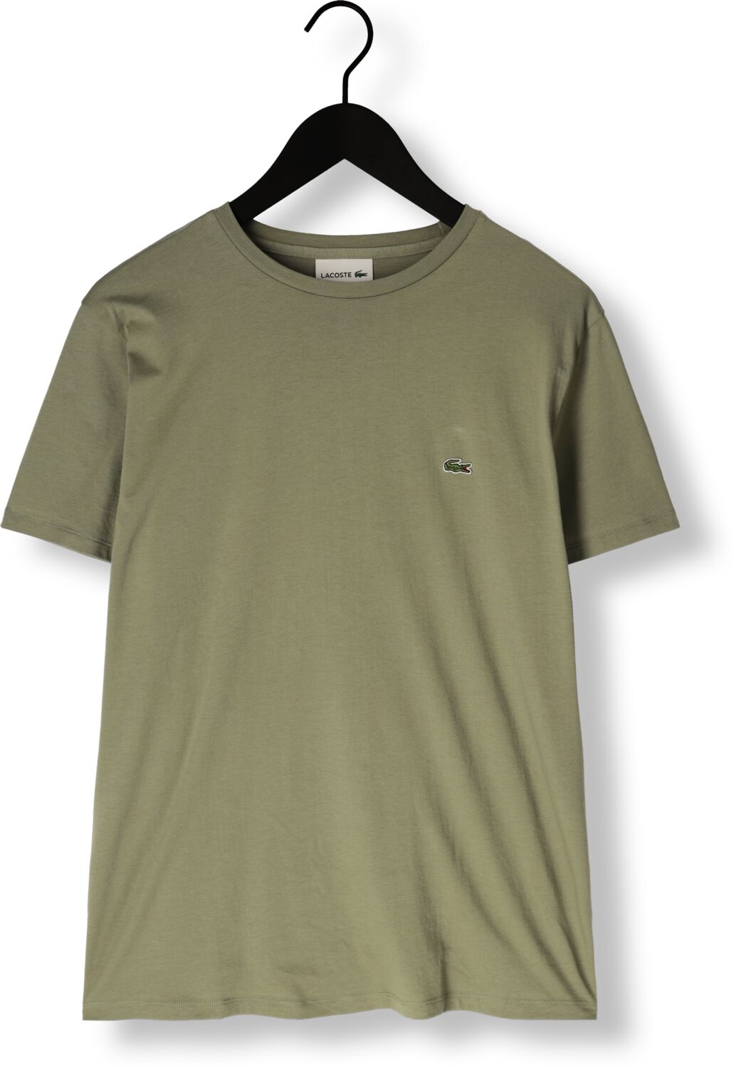 LACOSTE Heren Polo's & T-shirts 1tht1 Mens Tee-shirt 12 Khaki