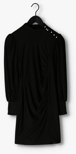 Zwarte GESTUZ Midi jurk RIFAGZ BUTTON PUFF DRESS - large