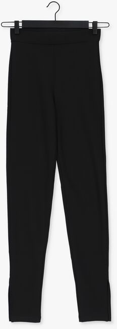Zwarte NA-KD Flared broek SIDE SLIT JERSEY PANTS - large