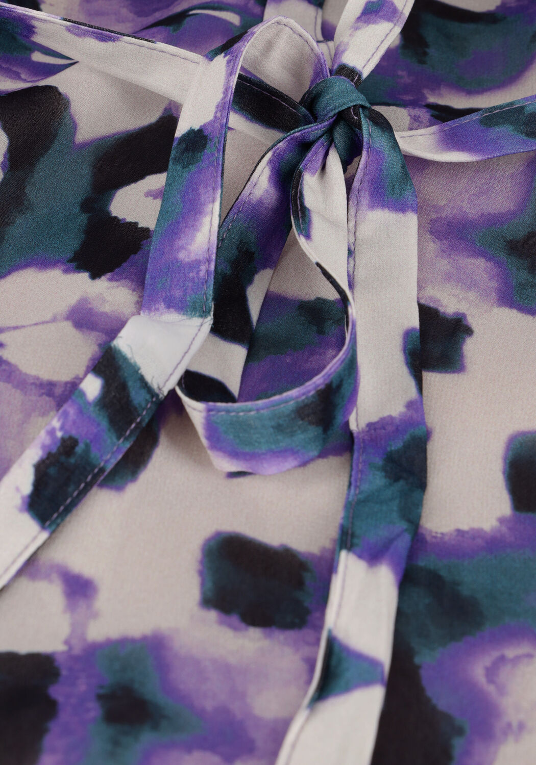 Paarse FREEBIRD Mini jurk WV-AOP-ETHNIC-VIS-23- - large