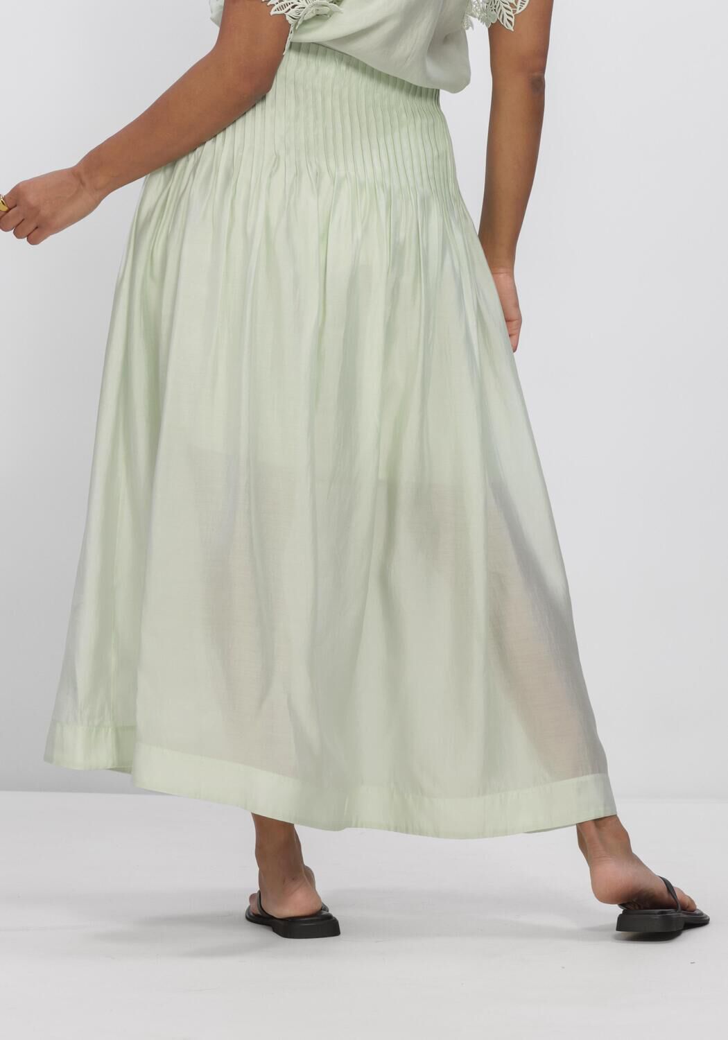 Groene COPENHAGEN MUSE Midirok CMMOLLY-SKIRT - large