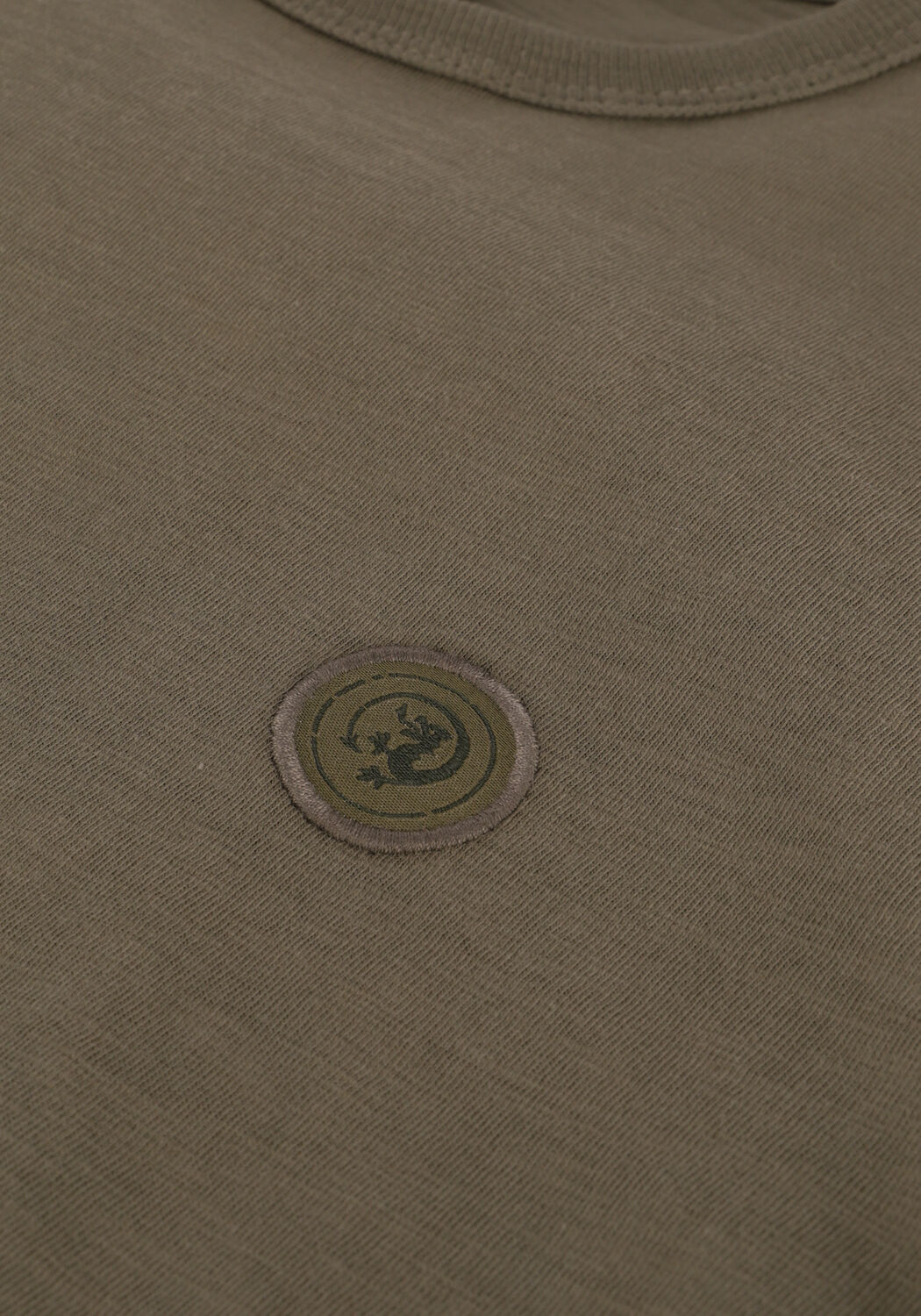 Groene CAST IRON T-shirt SHORT SLEEVE R-NECK SLUB JERSEY - large