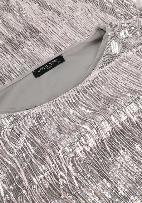 Zilveren ANA ALCAZAR Mini jurk PURE SEQUINS DRESS Zilveren ANA ALCAZAR Mini jurk PURE SEQUINS DRESS - large