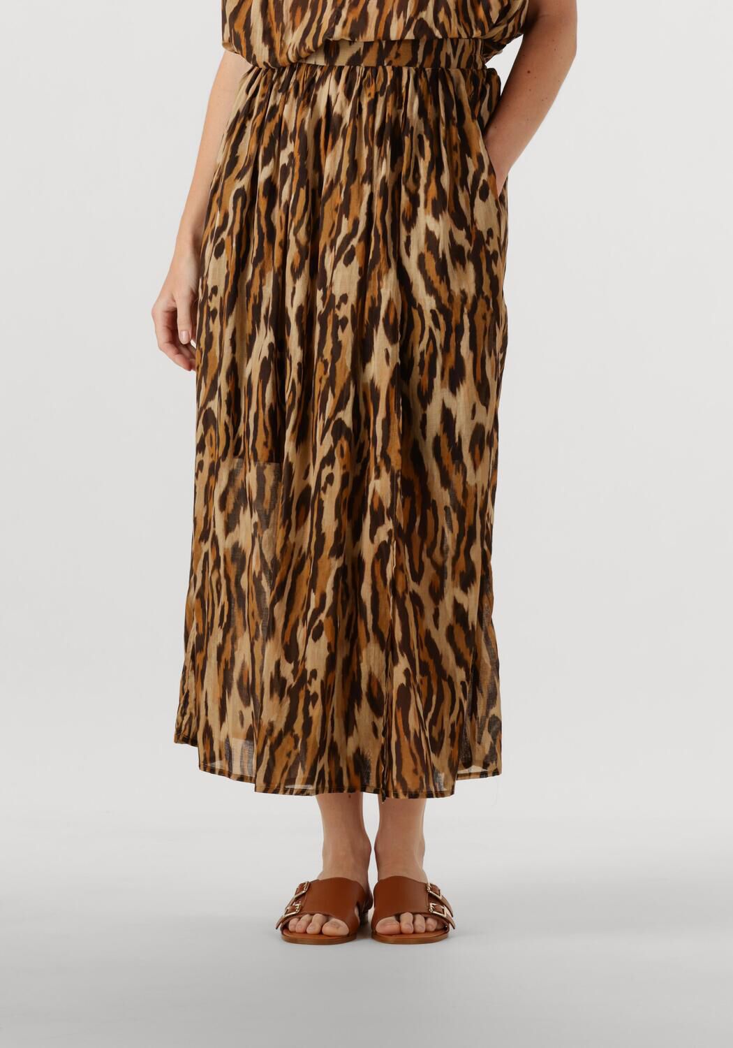 LOUIZON Dames Rokken Paisible Bruin