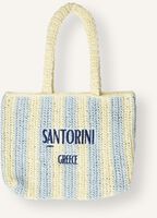 Blauwe NOTRE-V Schoudertas SANTORINI GREECE - medium