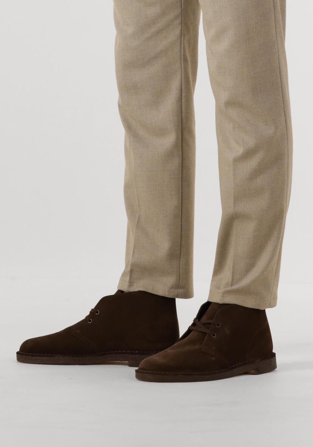 Bruine CLARKS ORIGINALS Veterschoenen DESERT BOOT HEREN - large