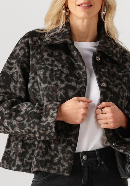 Bruine OBJECT Jack OBJLEO L/S RE JACKET DIV - large