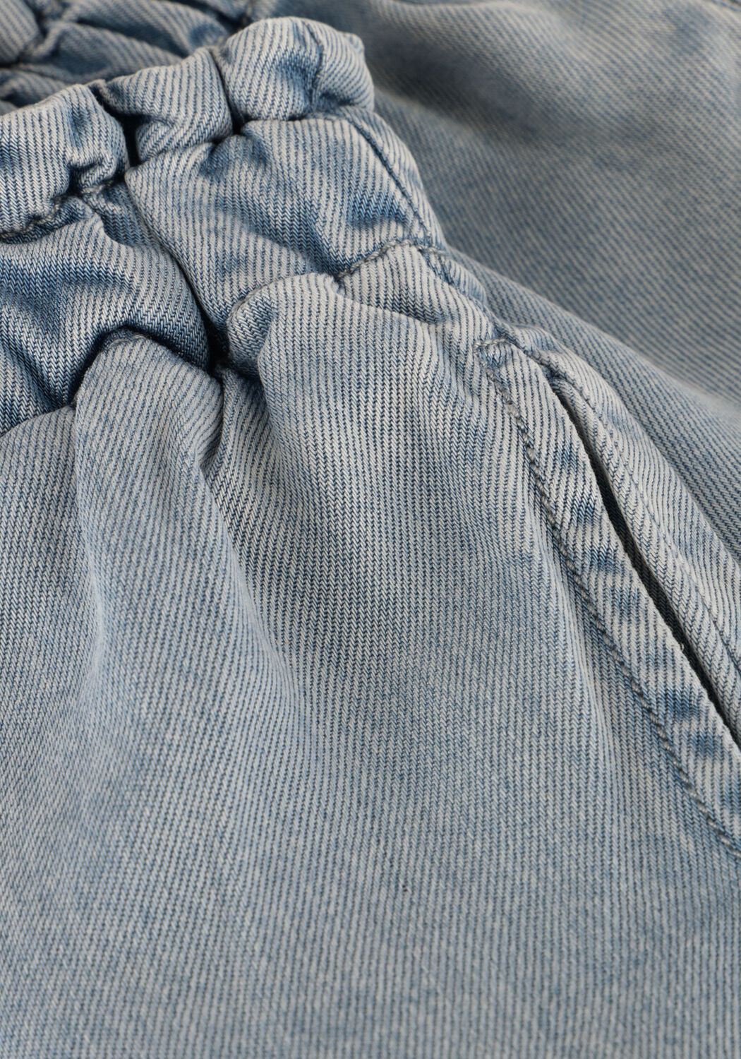 Lichtblauwe LIL' ATELIER Korte broek NBFHOLLY LOOSE DNM SHORTS 2088-SV H LIL - large