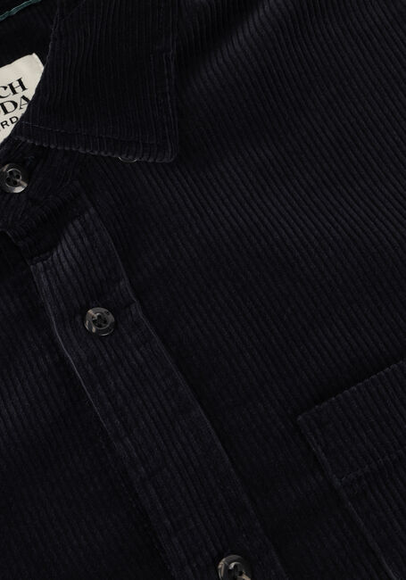 Zwarte SCOTCH & SODA Overshirt SOLID CORDUROY SHIRT Zwarte SCOTCH & SODA Overshirt SOLID CORDUROY SHIRT - large