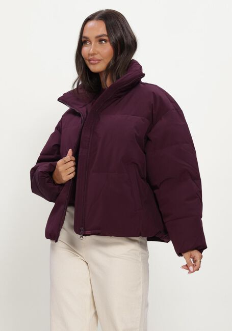 Plum MSCH COPENHAGEN Gewatteerde jas MSCHREFRON JACKET - large