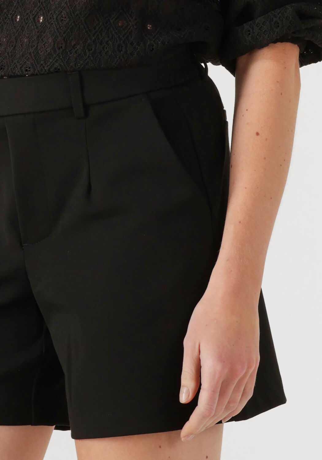 Zwarte OBJECT Korte broek OBJLISA MW RE SHORTS - large
