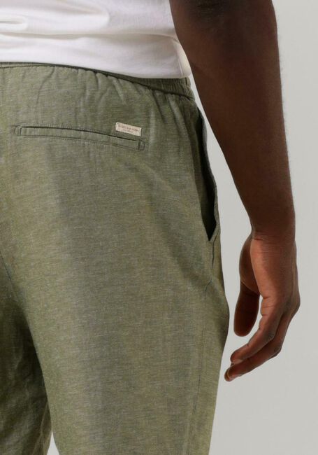 Groene SCOTCH & SODA Korte broek FAVE - COTTON/LINEN TWILL BERMUDA - large