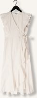 Beige OBJECT Maxi jurk OBJHOPE PAPAYA S/S WRAP DRESS Beige OBJECT Maxi jurk OBJHOPE PAPAYA S/S WRAP DRESS - medium