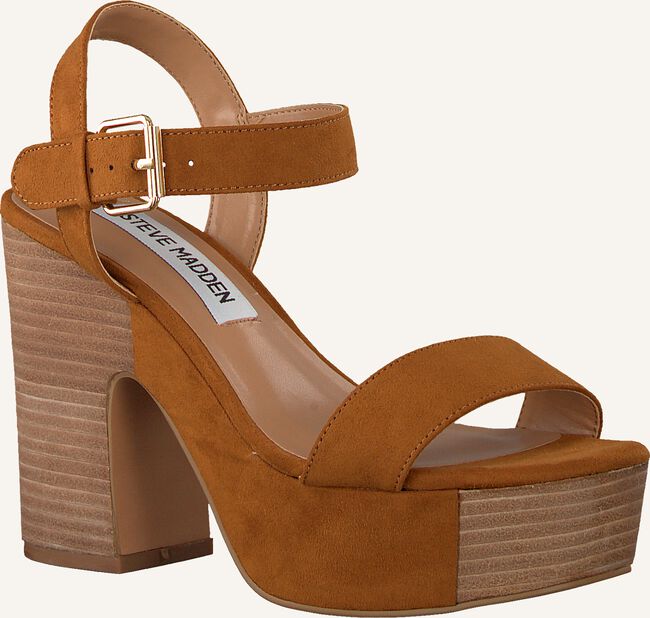 Cognac STEVE MADDEN Platte sandalen ZANTO Cognac STEVE MADDEN Platte sandalen ZANTO - large