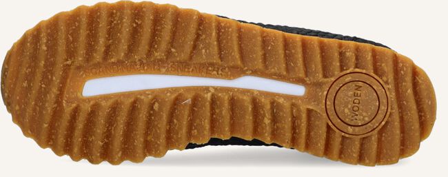 Zwarte WODEN Lage sneakers YDUN CROCO II Zwarte WODEN Lage sneakers YDUN CROCO II - large