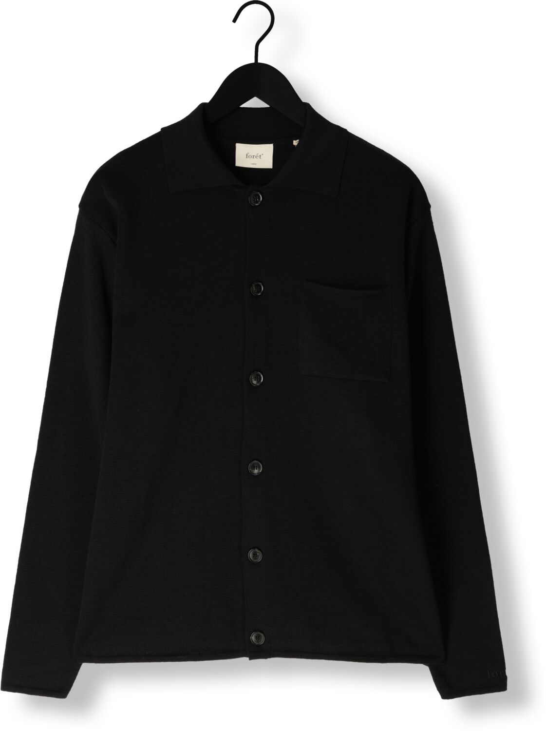 FORÉT Forét Heren Truien & Vesten Craft Cardigan Zwart