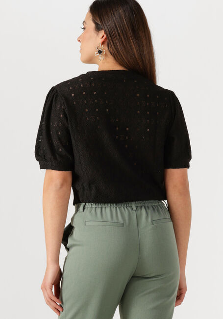 Zwarte OBJECT T-shirt OBJLAILA S/S RE TOP - large