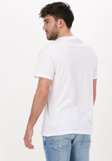 Witte TIMBERLAND T-shirt WWESR FRONT TEE - large