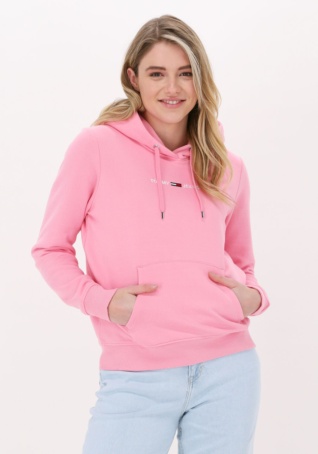 Tommy jeans sweater new arrivals roze