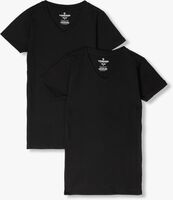 Zwarte VINGINO T-shirt BOYS T-SHIRT V-NECK (2-PACK) - medium