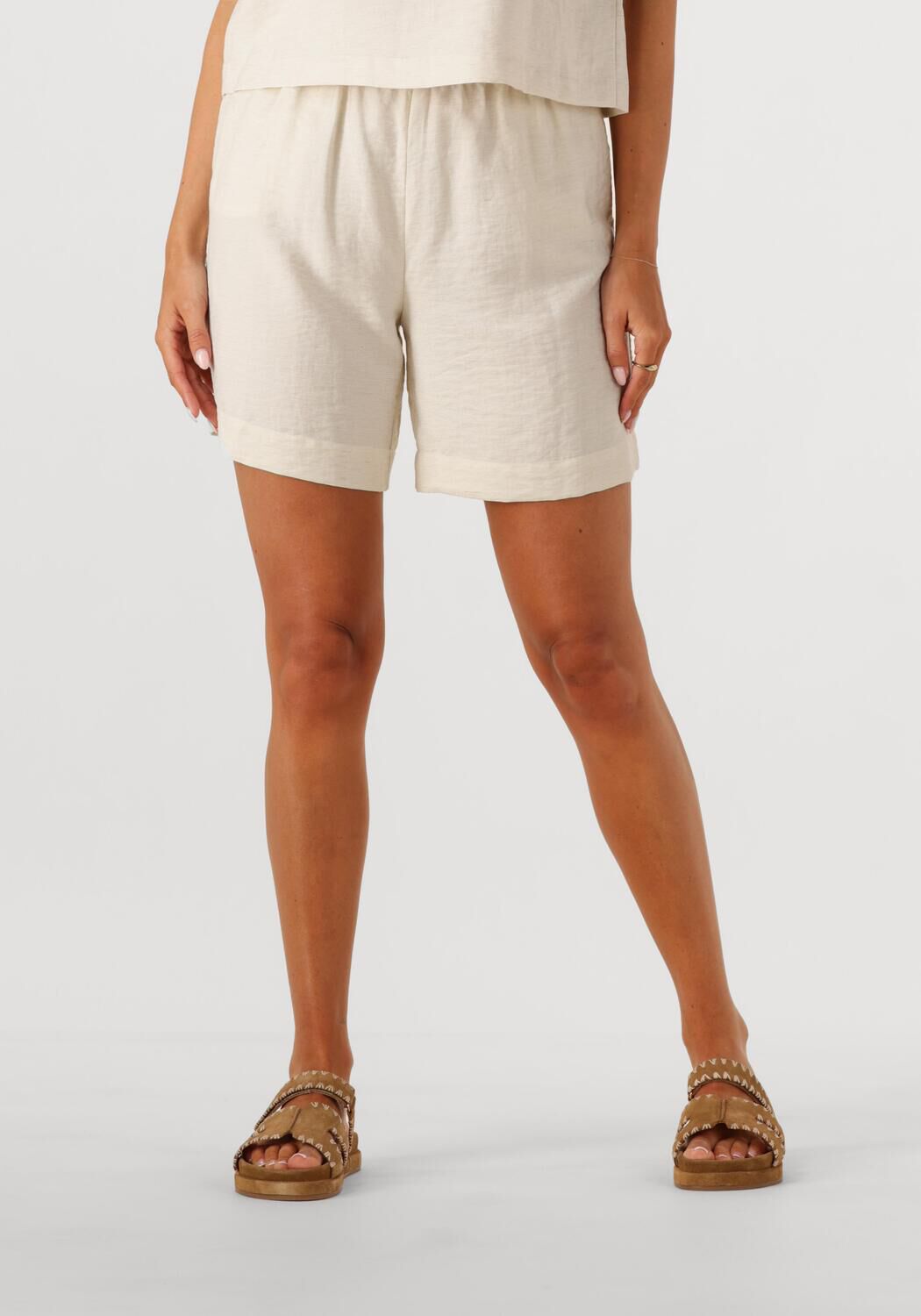 MSCH COPENHAGEN Dames Broeken Mschdisa Hw Shorts Ecru