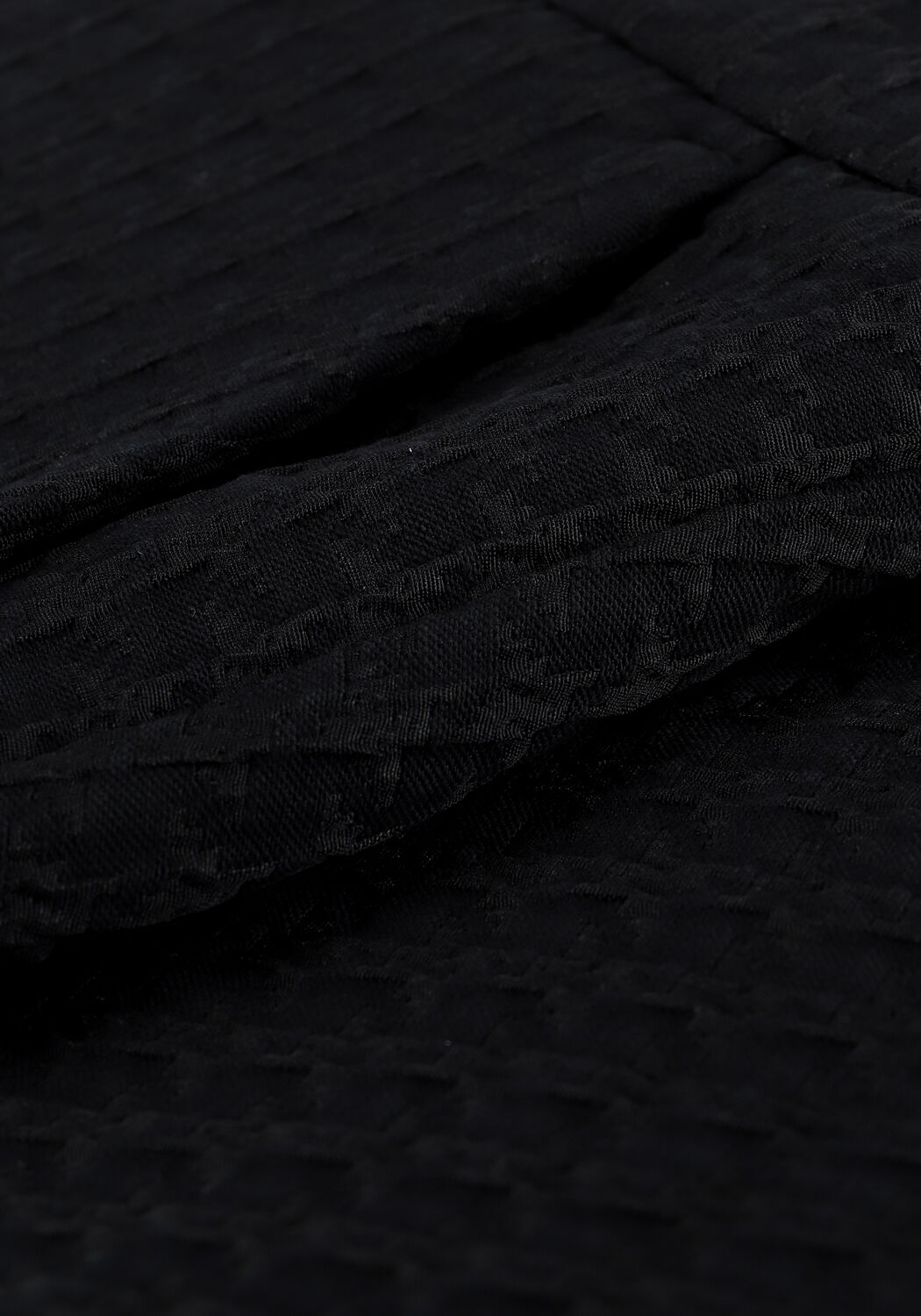 Zwarte ALIX THE LABEL Pantalon HOUNDSTOOTH PANTS - large