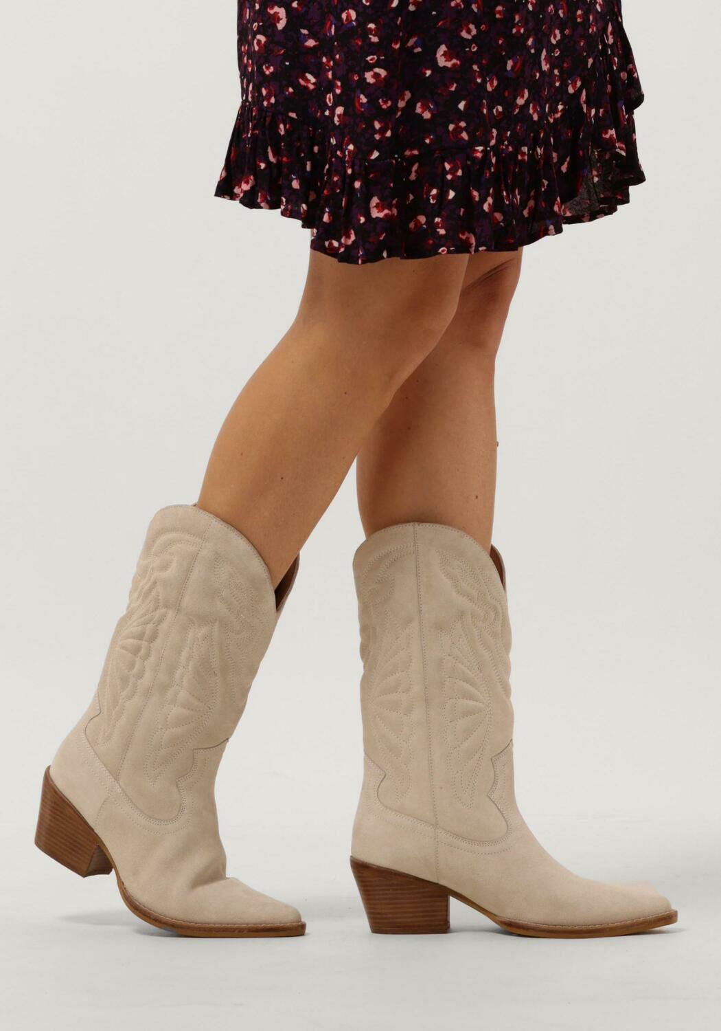 Dames Cowboylaarzen Beige online kopen Morgen in huis Omoda