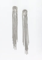Zilverkleurig NOTRE-V Oorbellen EARRING LONG - medium