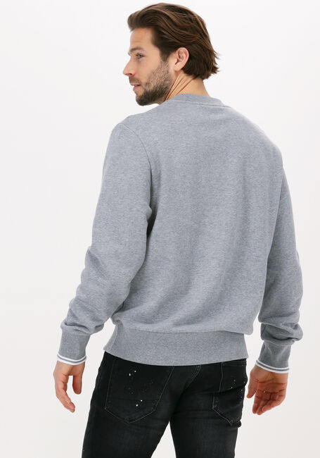 Grijze FRED PERRY Trui CREW NECK SWEATSHIRT - large