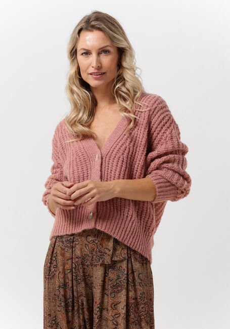 Lichtroze BY-BAR Vest KATY CARDIGAN - large