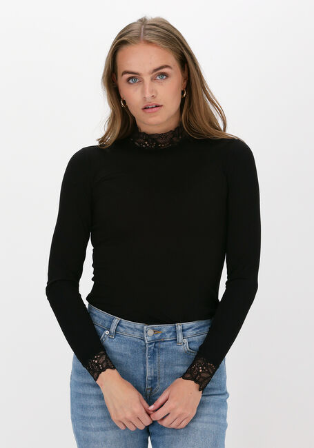 Zwarte Y.A.S. T-shirt YASELLE TOP - large