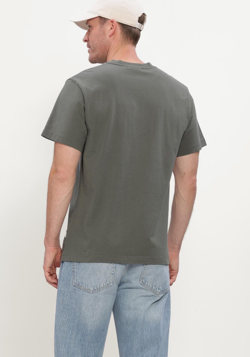 Groene FOR&Eacute;T T-shirt PERCH T-SHIRT - large