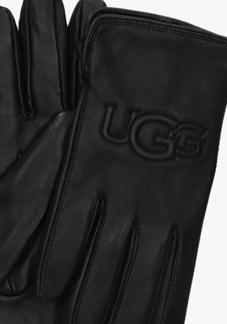 Zwarte UGG Handschoenen SHORTY LOGO GLOVE - large