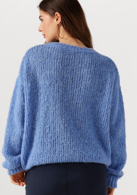 Blauwe PENN & INK Trui JUMPER W25L246 - large