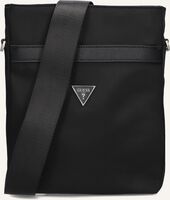 Zwarte GUESS Schoudertas CRT NYLON ECO - medium