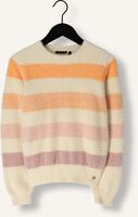 Creme NONO Trui KETAN FLUFFY YARN STRIPED SWEATER Creme NONO Trui KETAN FLUFFY YARN STRIPED SWEATER - medium