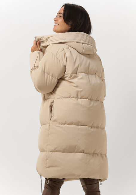 Beige SILVIAN HEACH Gewatteerde jas LONG DOWN JACKET IBAR - large