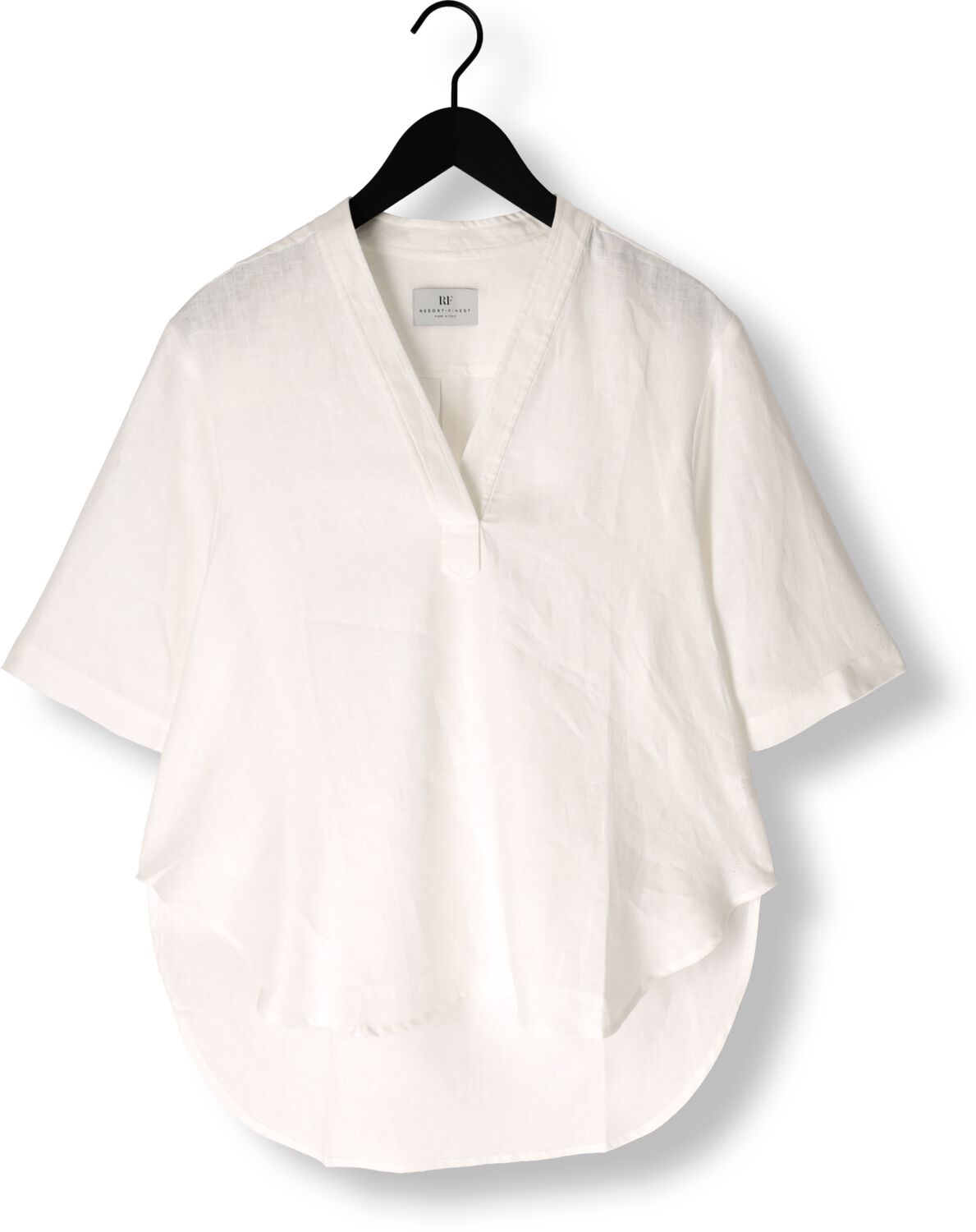 RESORT FINEST Dames Tops & T-shirts Short Sleeve Blouse Wit