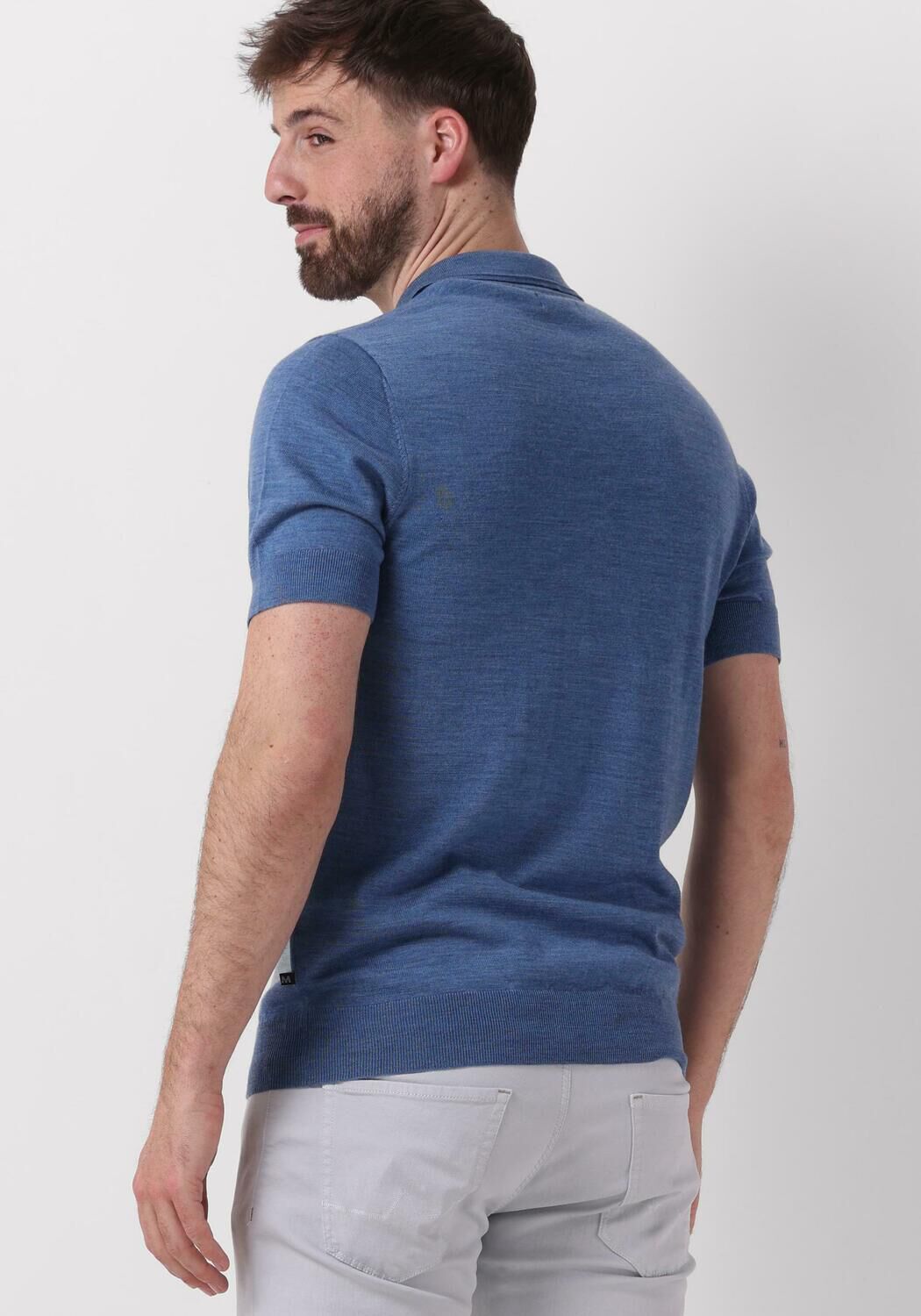 MATINIQUE Heren Polo's & T-shirts Mapolo Knit Blauw