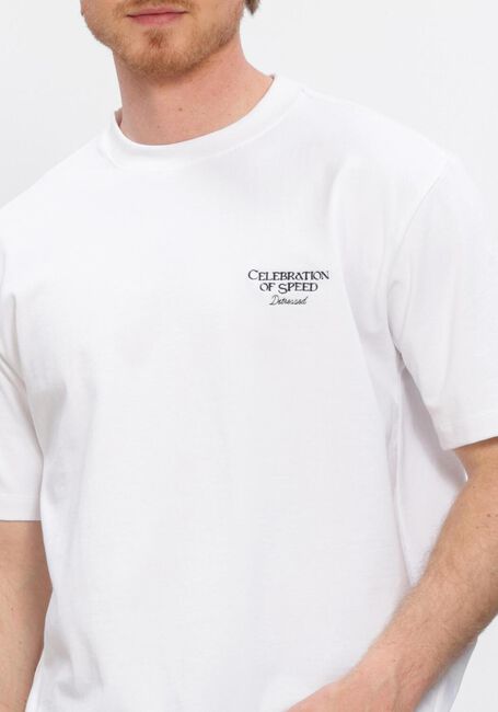 Witte DSTREZZED T-shirt COLLIN ARTWORK TEE - large