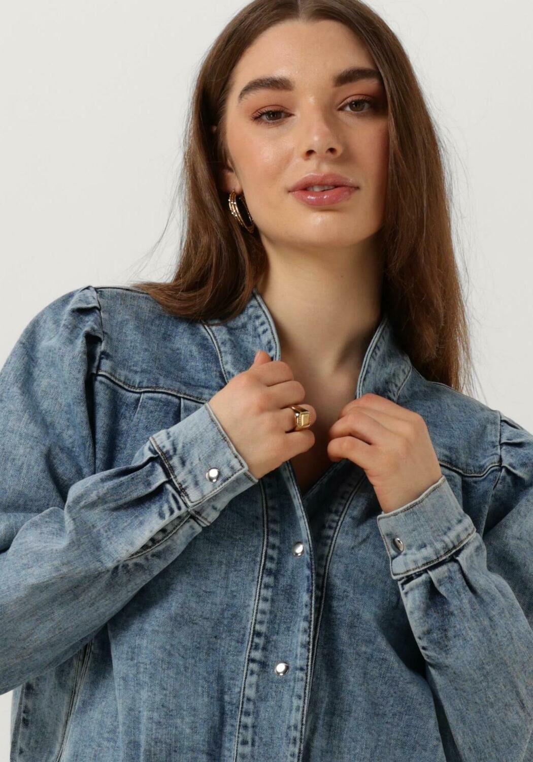 LOLLYS LAUNDRY Dames Jassen Irishll Jacket Ls Blauw