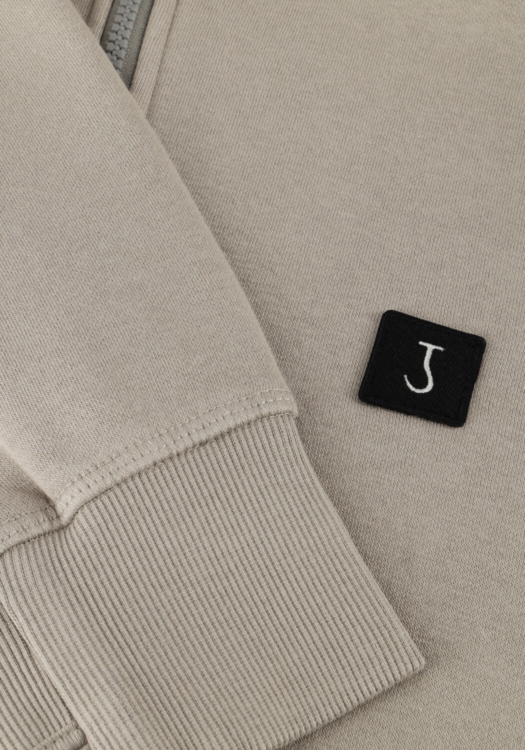 Grijze BUTCHER OF BLUE Sweater ARMY HALF ZIP - large