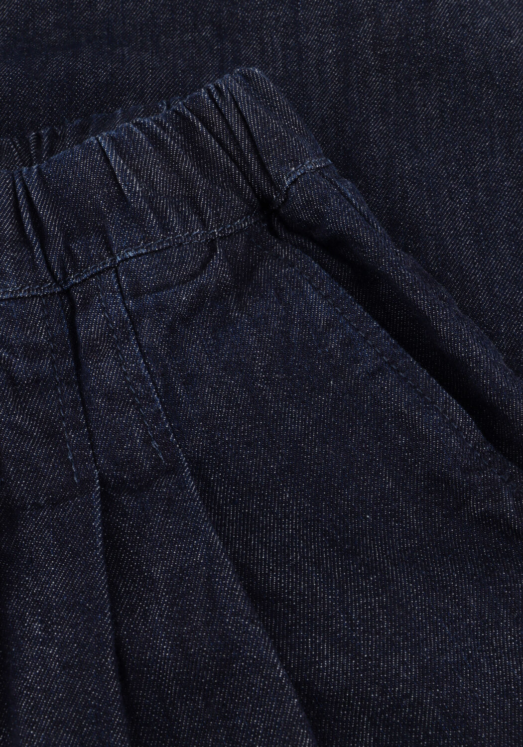 Donkerblauwe BY-BAR Wijde broek JAXX STOCKHOLM BLUE PANTS - large