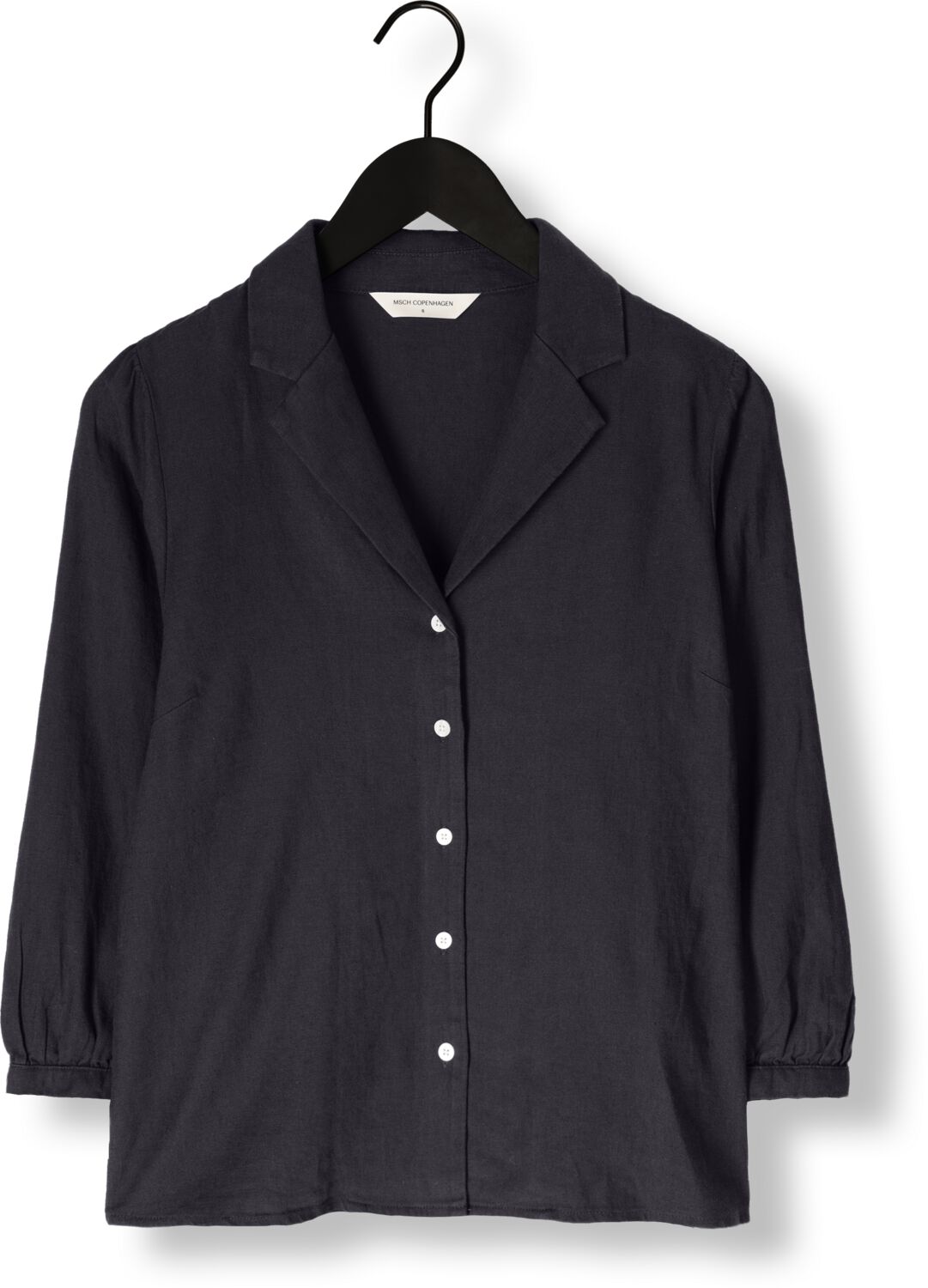 MSCH COPENHAGEN Dames Blouses Mschpennie Ginia 3 4 Shirt Zwart