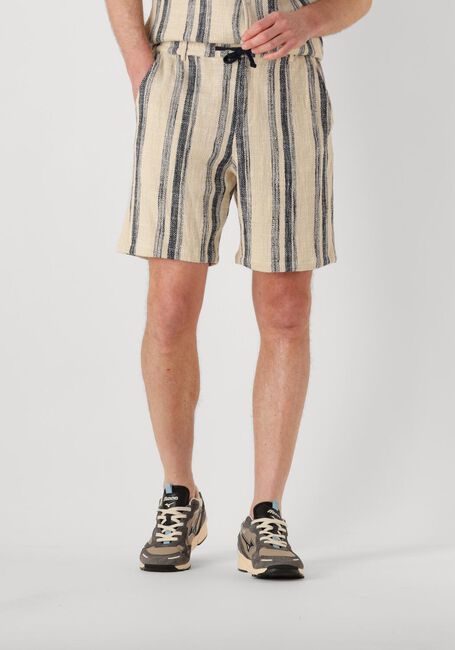 Beige ANERKJENDT Korte broek AKJAN STRUCTURE SHORTS - large