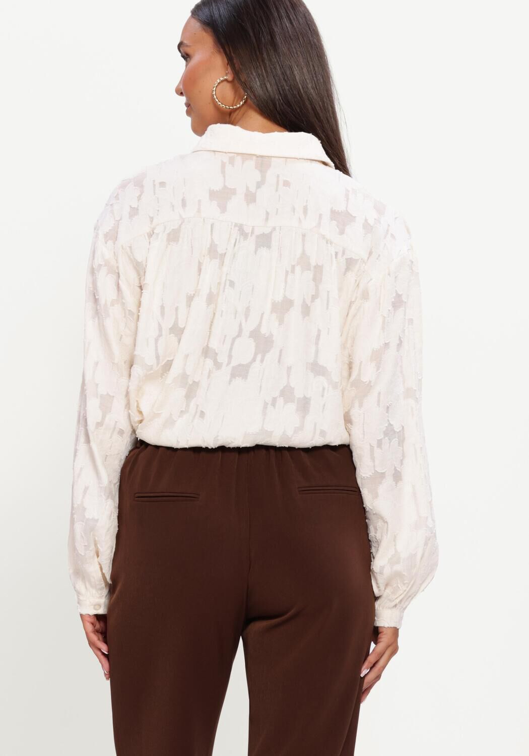 Gebroken wit YDENCE Blouses BLOUSE WINSLET - large