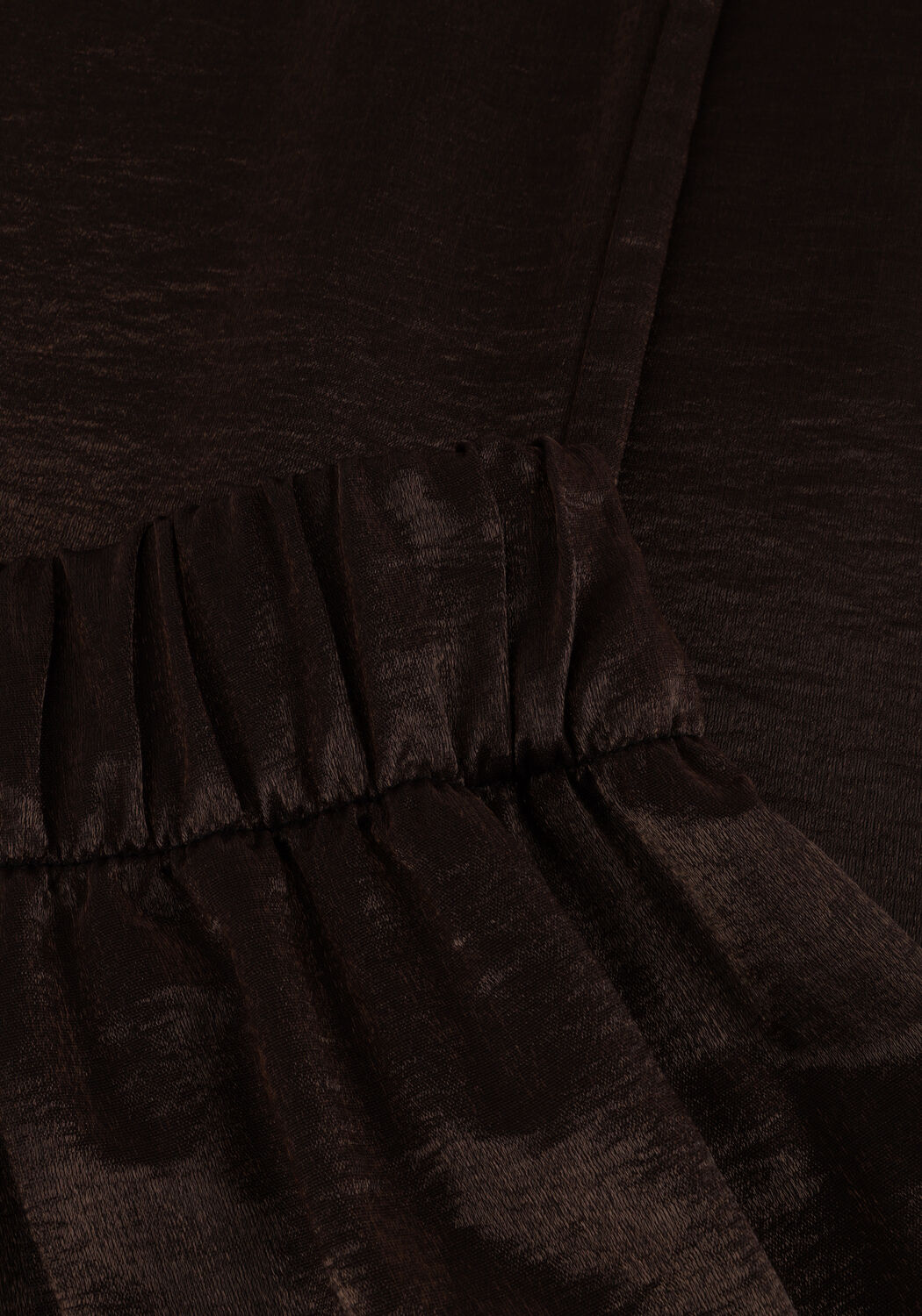 Bronzen BY-BAR Wijde broek BENJI METALLIC PANT - large