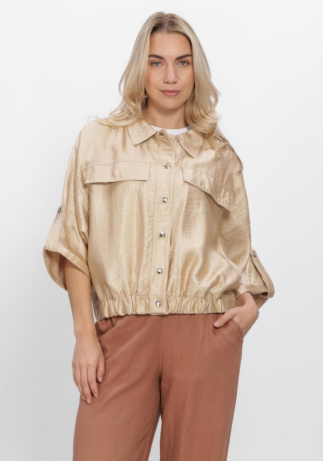 Gouden NUKUS Blouses NELLY BLOUSE - large