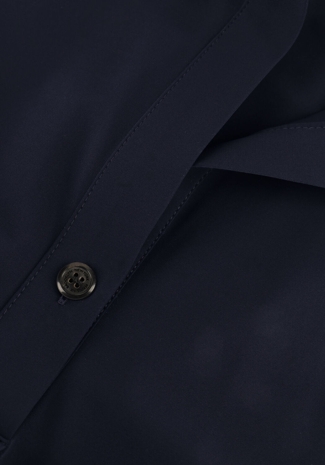 Donkerblauwe PENN & INK Midi jurk DRESS - large